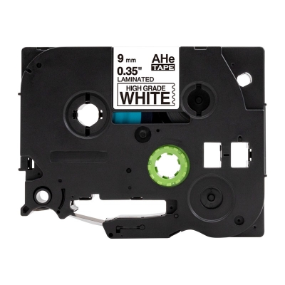 AHe-221 9mm白底黑字兄弟標簽色帶
